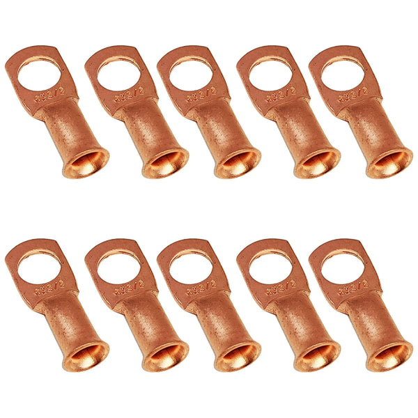 1-0 Copper Lugs Assorted Sizes 10 Pack