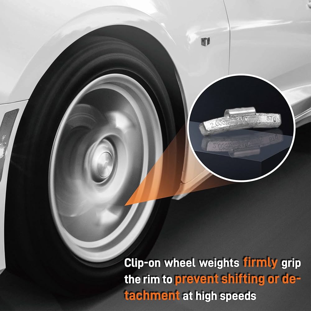 MCS Coated Style Lead Wheel Weight 0.25 - 3.00 OZ