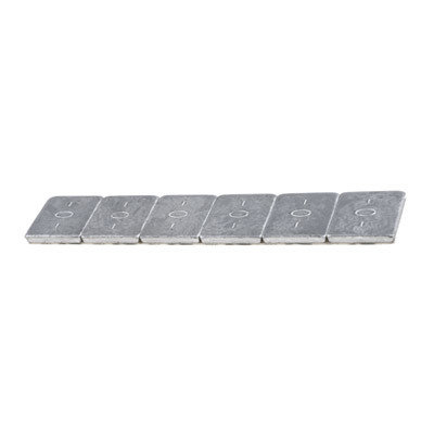 #PC100-16FE Tape Stick Weight 1oz 1 1/4" x 6 1/4" - 16 Pack - Steel or Black