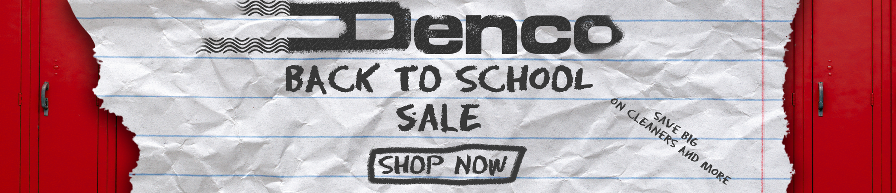 Denco promotional banner