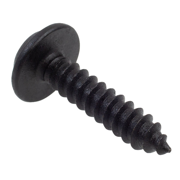 #AV12215 Phillips Round Washer Head Tapping Screw-Black  #8-18 x 3-4" 100 Pack