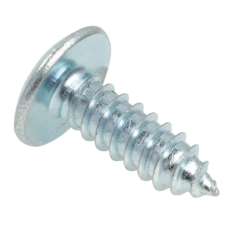 #9603B License Plate Screw #14x3-4 Slot Truss 100 Pack
