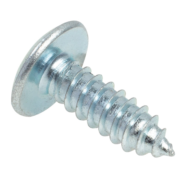 #9603B License Plate Screw #14x3-4 Slot Truss 100 Pack