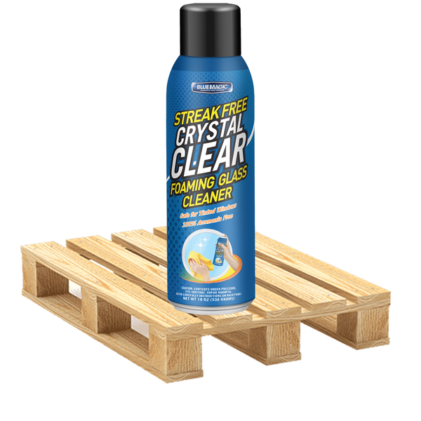 #910-06R-PAL Blue Magic Glass Cleaner - 19oz - Full Pallet - 600 Bottles