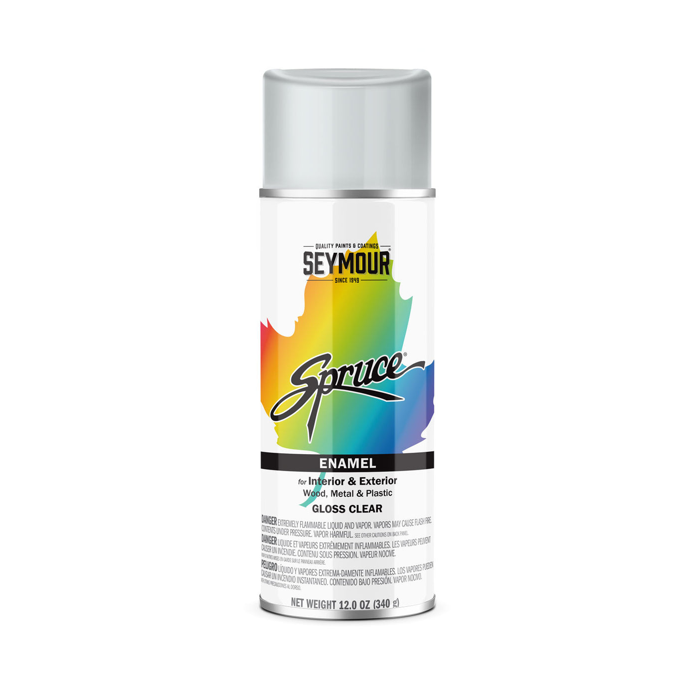#98-11 Seymour Spruce General Use Gloss Clear Enamel 12OZ 12/Case
