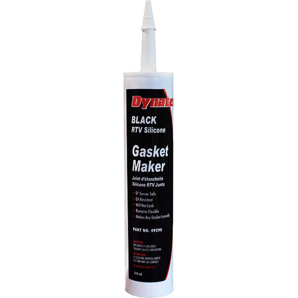 #49200 Dynatex Black RTV Silicone Gasket 3oz Tube