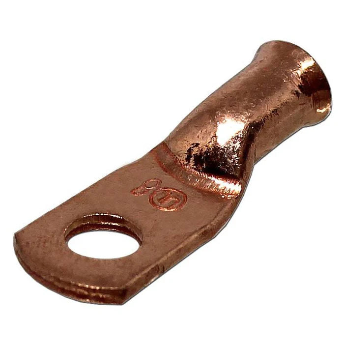 #8 Copper Lugs Assorted Sizes 10 Pack