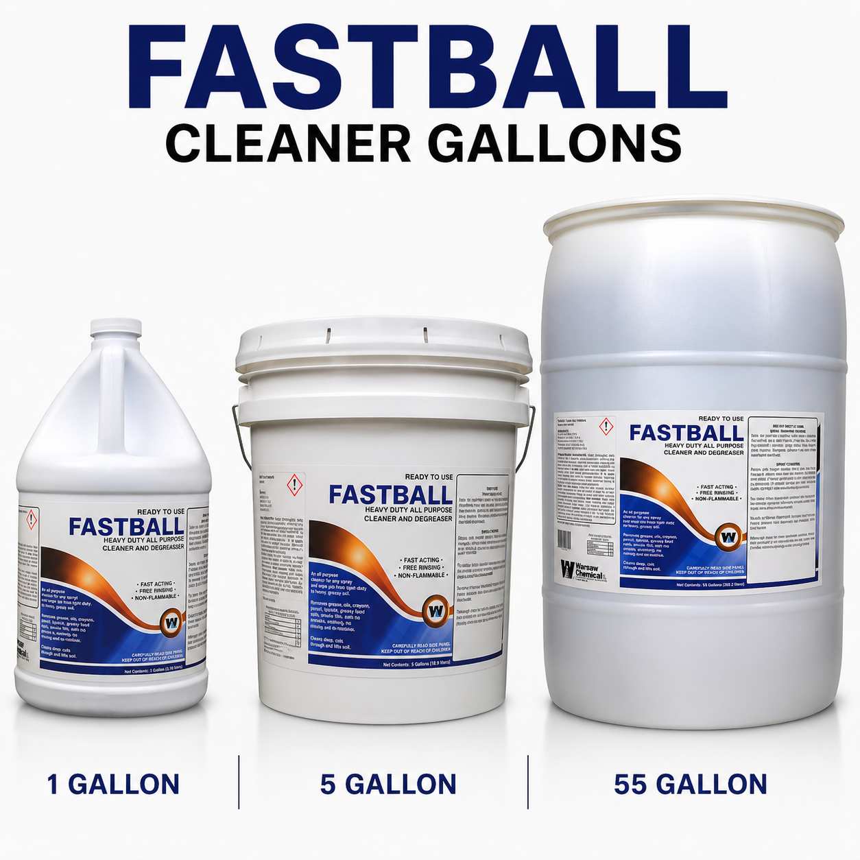 #FASTBALL-01 Fastball Cleaner Gallons