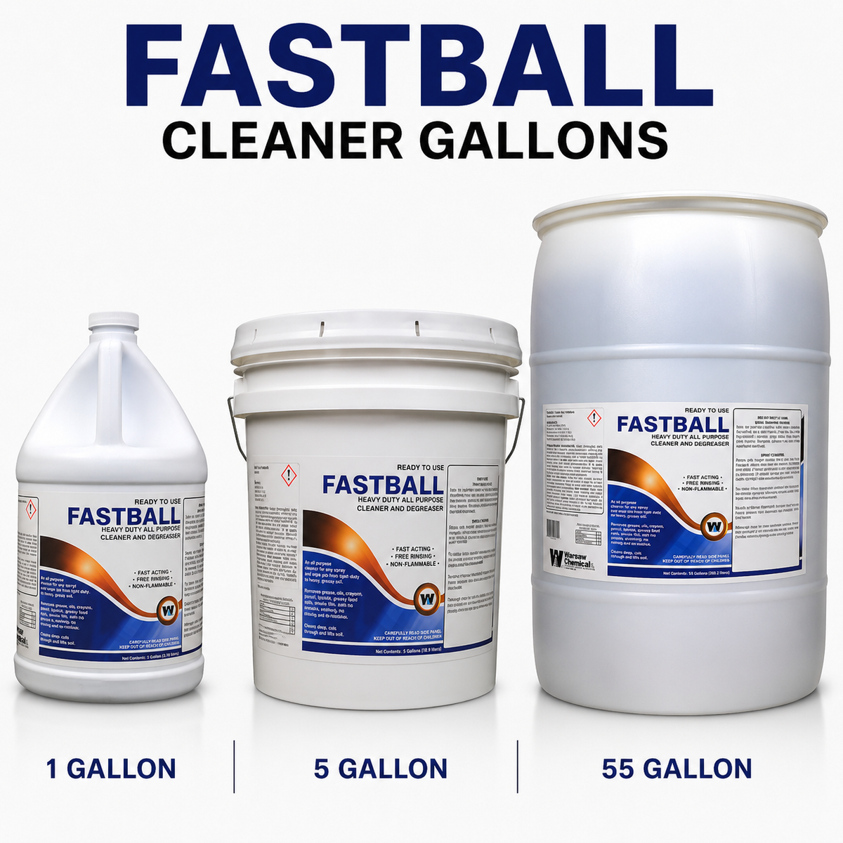 #FASTBALL-01 Fastball Cleaner Gallons