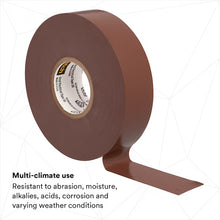 Load image into Gallery viewer, #10885 3M BROWN Super 33 Vinyl Electrical Tape 3/4" x 66' Pack of 10
