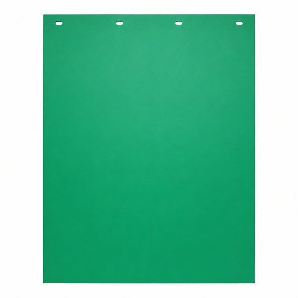 #2430G Green Colored Mudflap -  24x30" PAIR