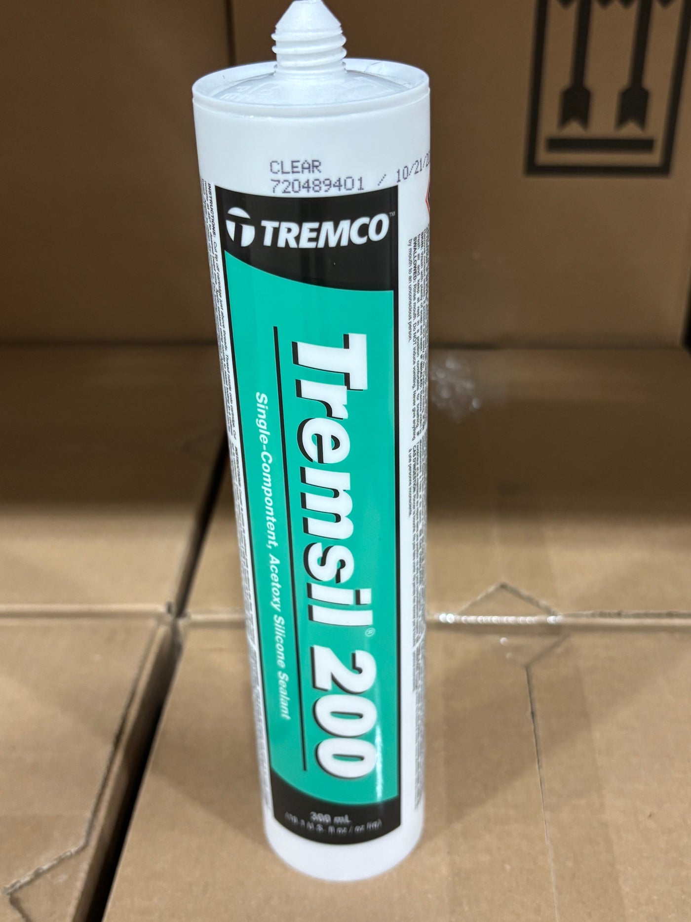 Tremsil 200 RV Silicone Sealant (TremPro 644 Replacement)  - 300ml Tube – 12 to 25 Tubes
