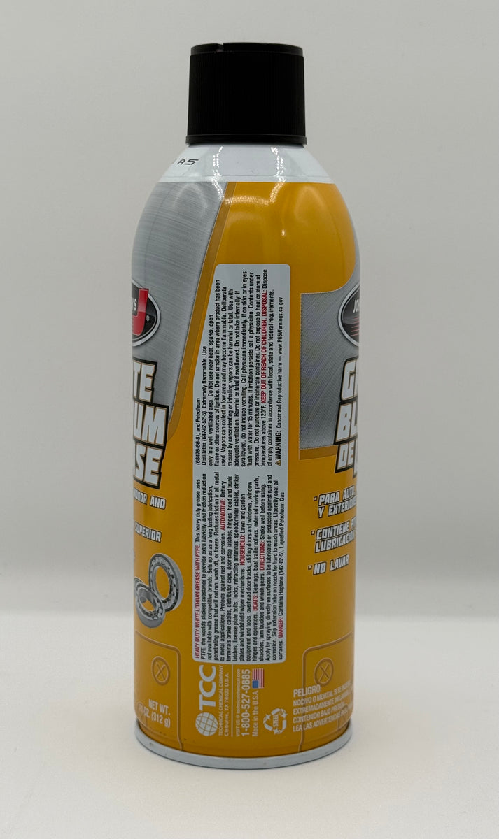 #4604 Johnsens White Lithium Grease Spray 11OZ