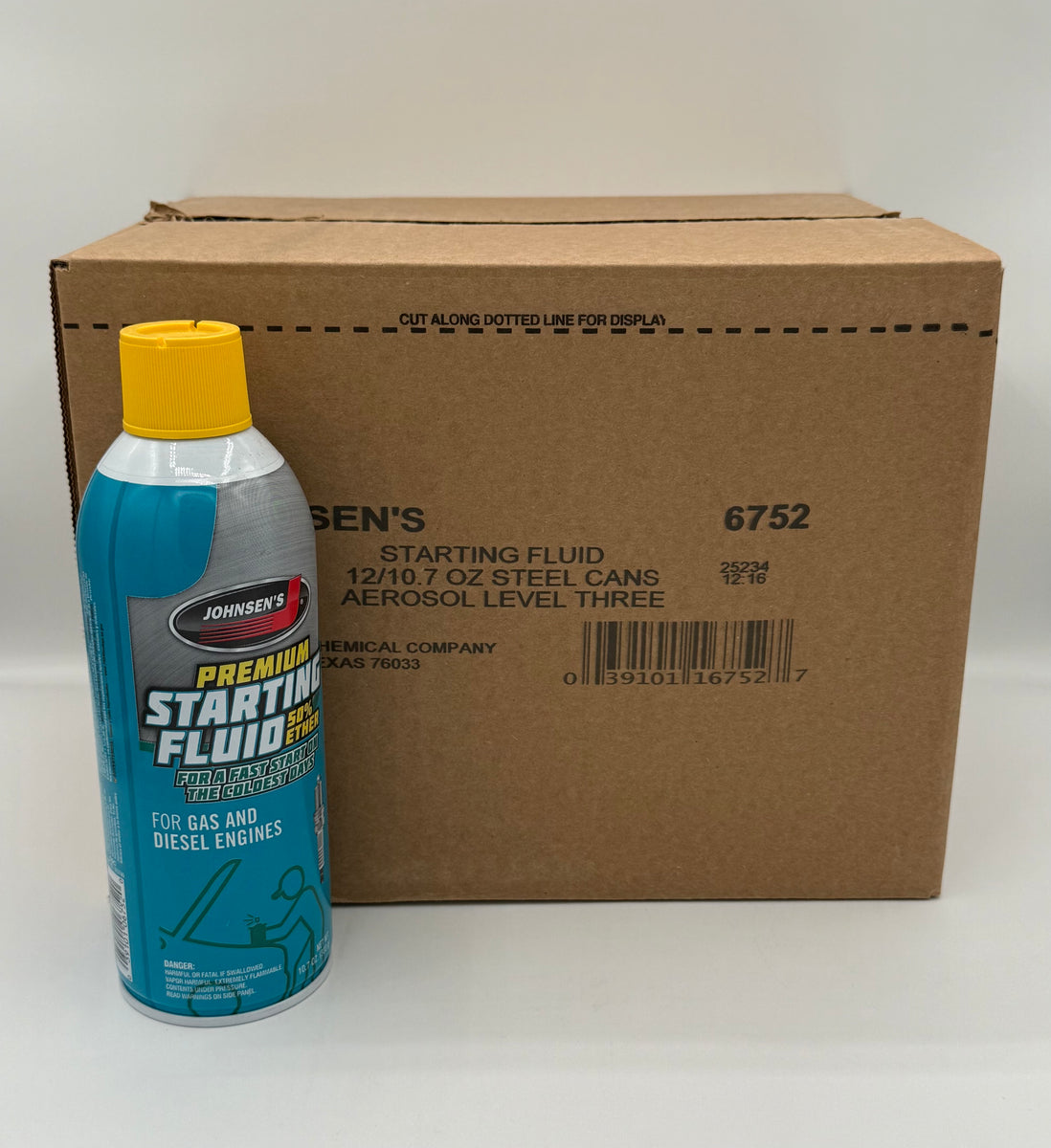 #6752 Johnsen's Starting Fluid 50% Ether 10.7oz