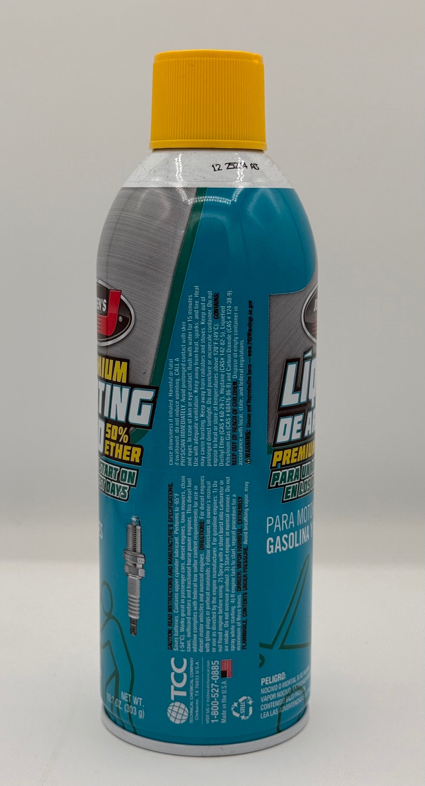 #6752 Johnsen's Starting Fluid 50% Ether 10.7oz