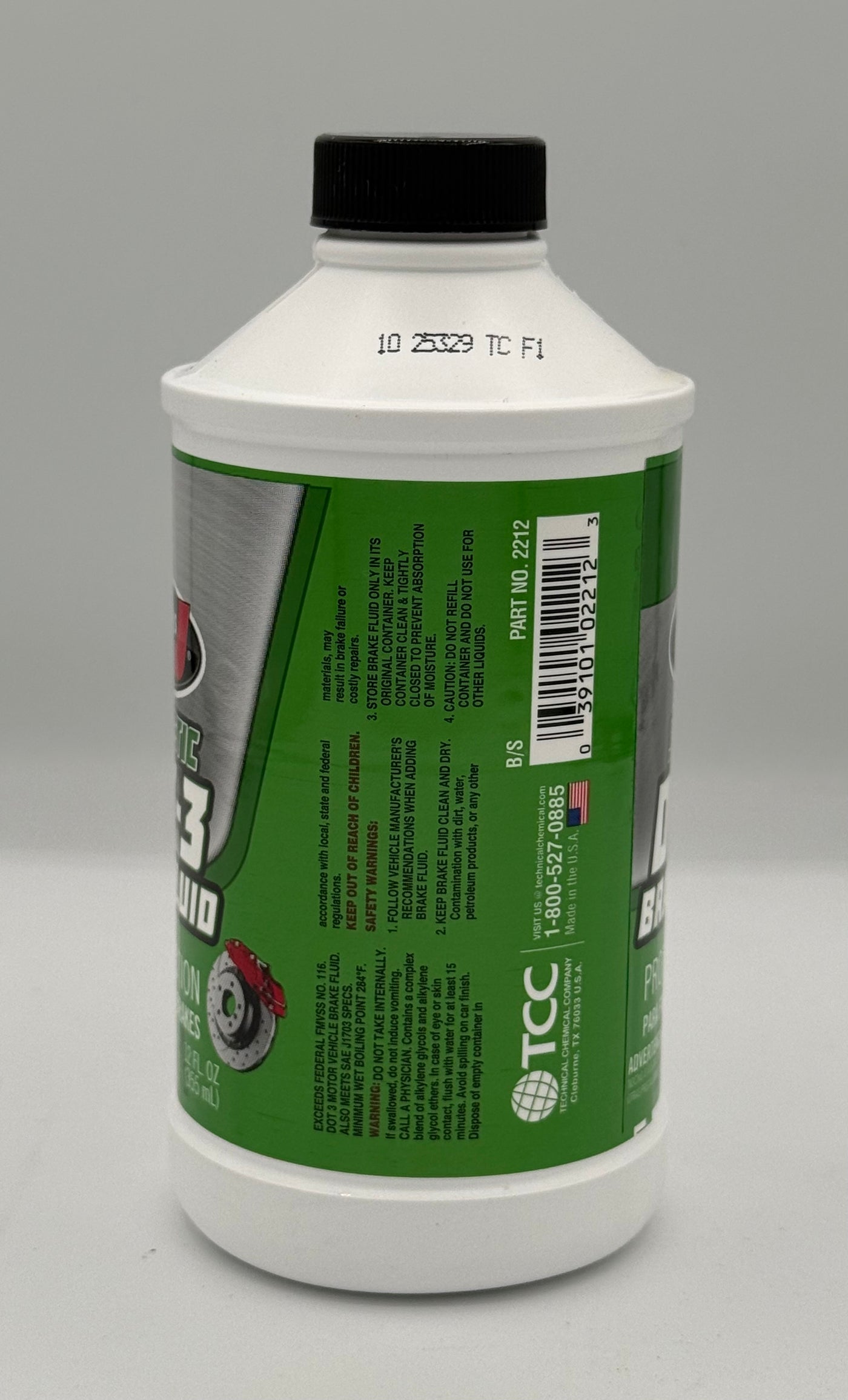 #2212 Johnsens Brake Fluid DOT 3 12 fl. oz