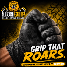 Load image into Gallery viewer, Eppco - Lion Grip - 7 Mil - Tread Texture - Black
