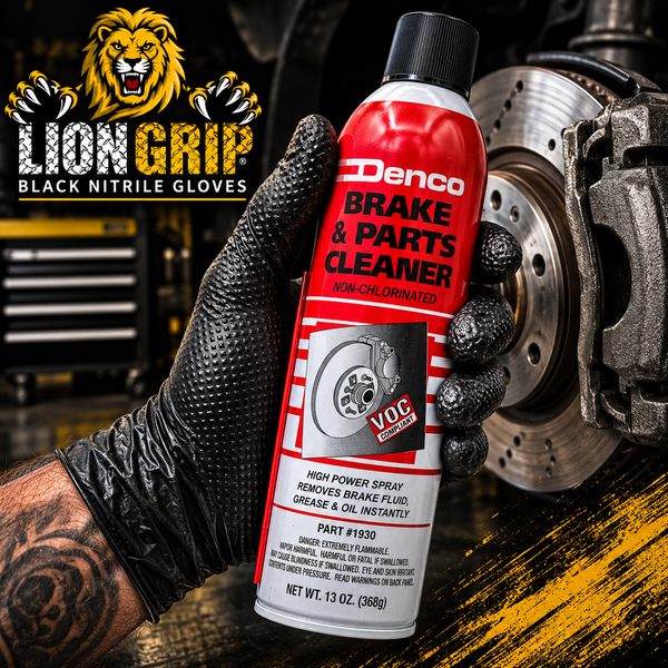 Eppco - Lion Grip - 7 Mil - Tread Texture - Black