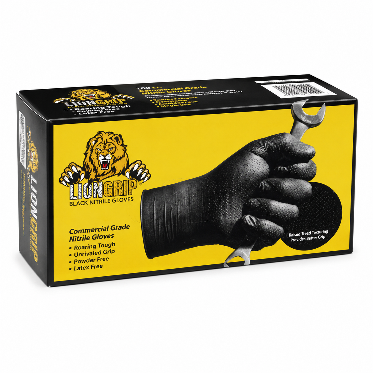 Eppco - Lion Grip - 7 Mil - Tread Texture - Black
