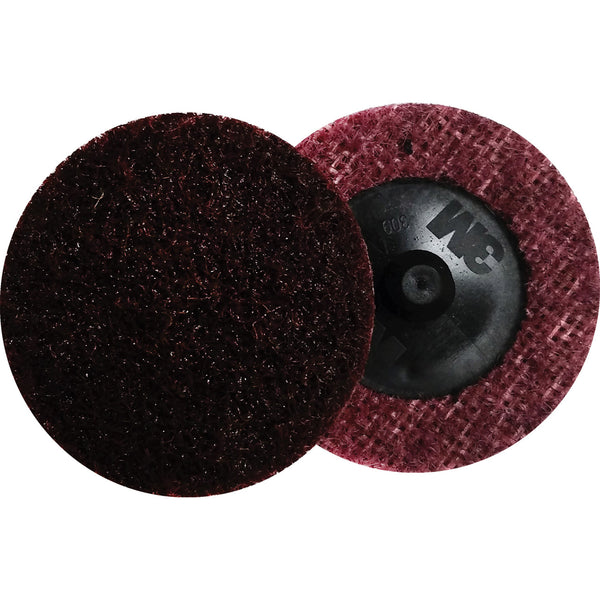 #07481 3M 2" Roloc Recon Disc Medium Maroon for Steel 25 Pack