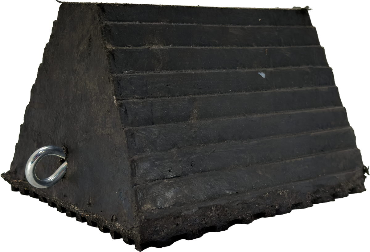 #WC9 Extreme Duty Rubber Wheel Chocks - Pair