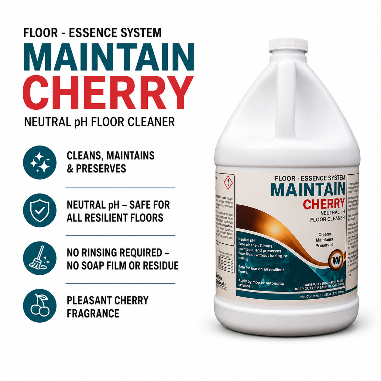 #MAINTAIN - Maintain Cherry Damp Mop Detergent