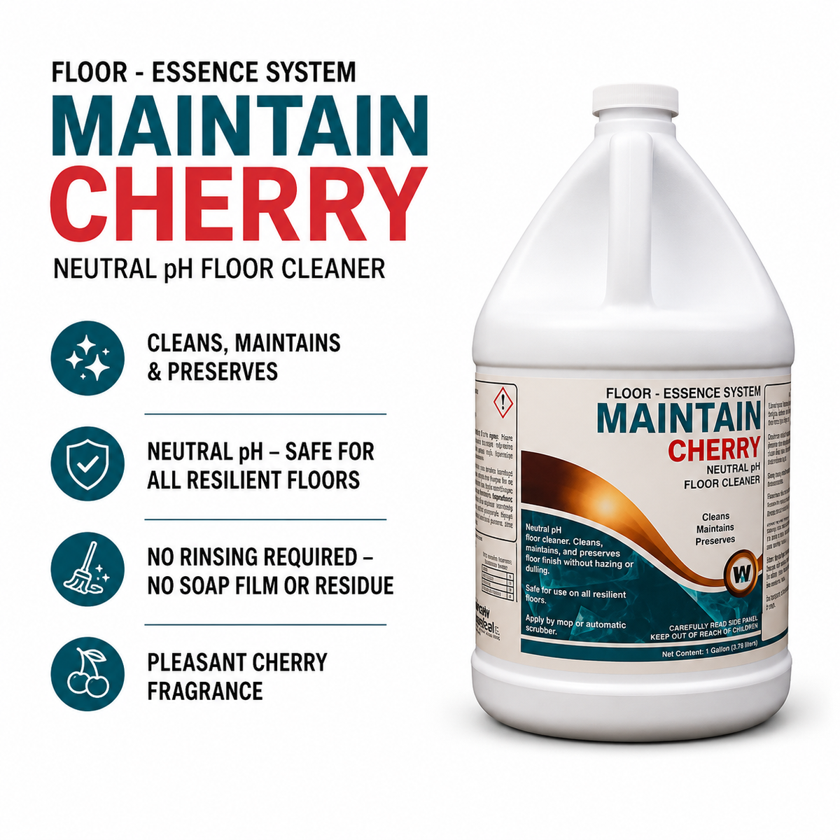 #MAINTAIN - Maintain Cherry Damp Mop Detergent