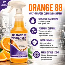 Load image into Gallery viewer, #ORANGE88-12Q - Orange 88 Degreaser
