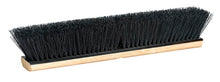 Load image into Gallery viewer, #92-022 24" Black Tampico Wood Reinforced Push Broom Head Only
