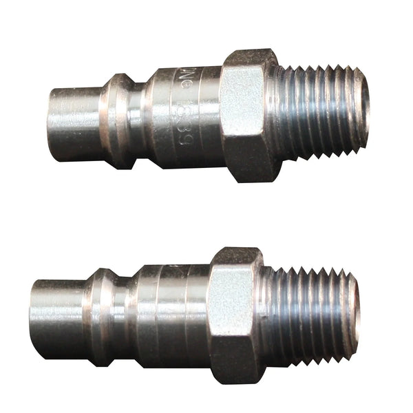 #1839 Male 1/4 Coupler Plug (H) 10 Pack