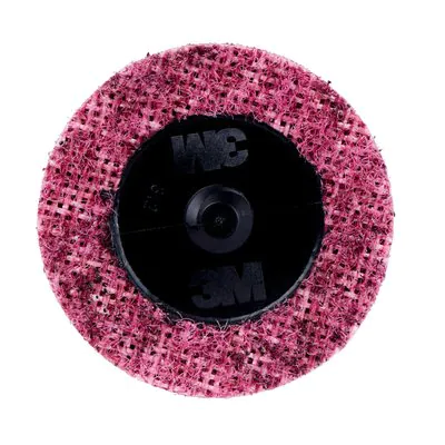 #07486 3M Scotch-Brite Fibre Roloc 3" Medium Recon Disc Purple 25 Pack