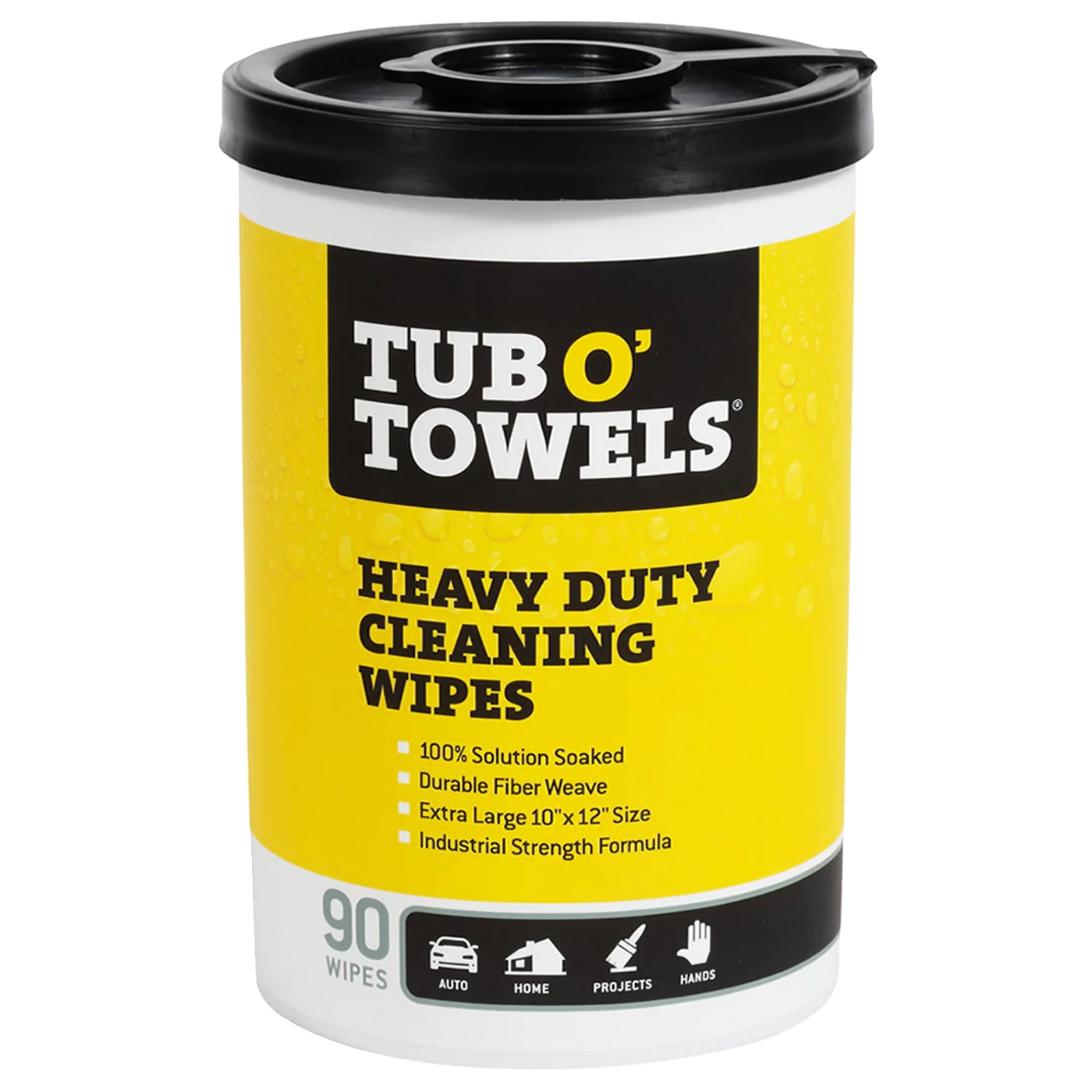 #TW90 Tub O Towels Heavy Duty Wipes 90/CT 3 Pack