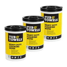 Load image into Gallery viewer, #TW90 Tub O Towels Heavy Duty Wipes 90/CT 3 Pack
