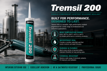 Load image into Gallery viewer, Tremsil 200 RV Silicone Sealant (TremPro 644 Replacement)  - 300ml Tube – 12 to 25 Tubes
