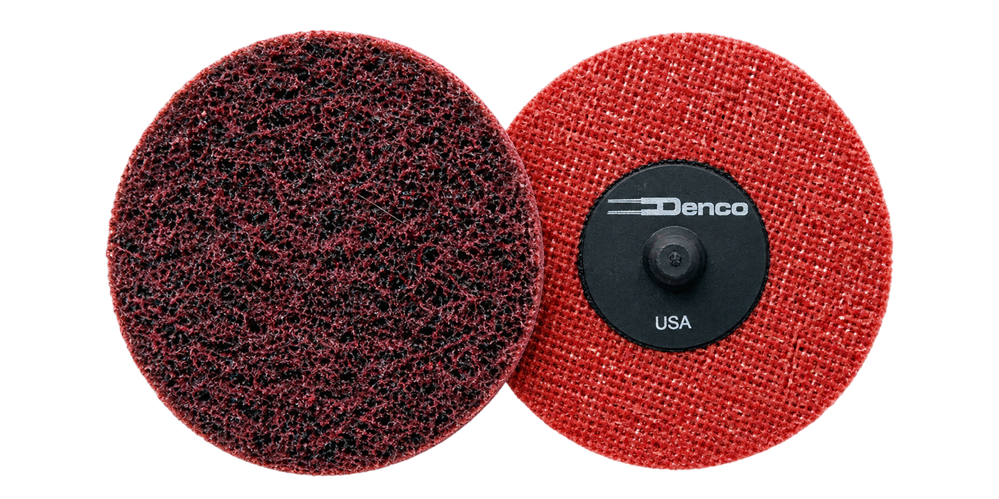 #7486TB Denco Recon Disc 3" Roloc Medium Maroon 25 Pack