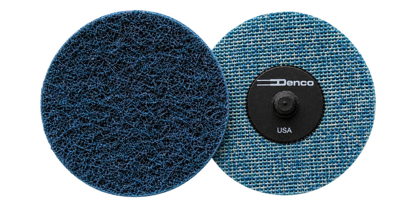 #7513TB Denco Recon Disc 3" Roloc Fine Blue 25 Pack