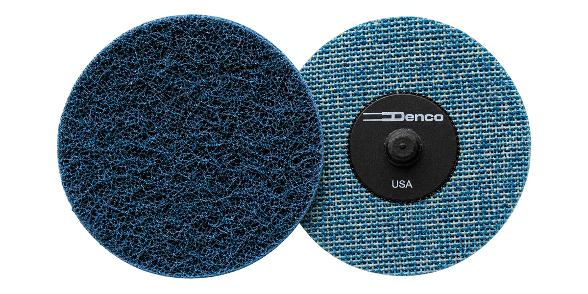 #7513TB Denco Recon Disc 3" Roloc Fine Blue 25 Pack