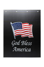 Load image into Gallery viewer, #2430 God Bless America Mudflap - 24&quot; x 30&quot; x 3/16&quot; Poly - 1 Pair
