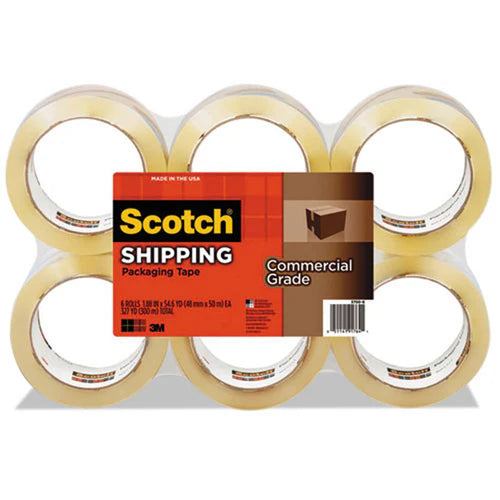 #06640 3M Premium Packaging Tape Clear 2" x 60yds
