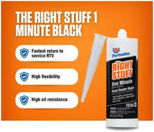 Load image into Gallery viewer, #29208 Permatex The Right Stuff Cartridge 5 Oz. 6 - Case
