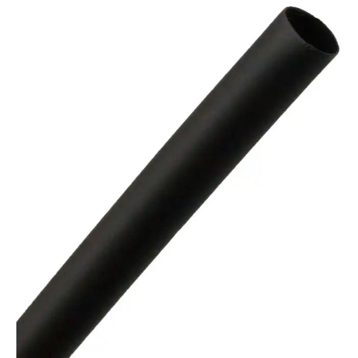 Black Heat Shrink Tubing 6" Length 8 Pack 1/4' - 1"