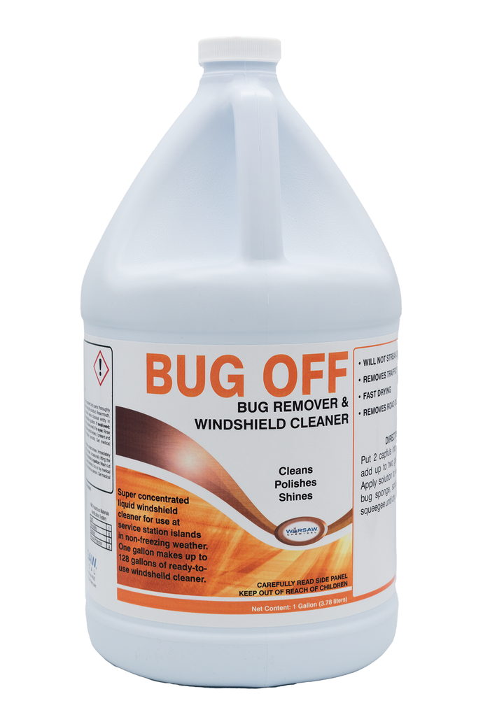 #BUG OFF Bug Remover and Windshield Cleaner 4 Gallon Case