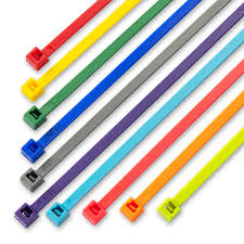#11COLOR 11" Multi-Colored Cable Zip Ties 100/Bag