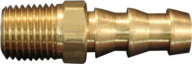 #1702-4 1/4" MNPT 3-8" ID Push On and Lock Fitting 10 Pack