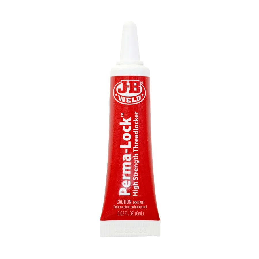 #27106 JB Weld Perma-Lock Red Threadlocker  .2 Oz. 6/Case