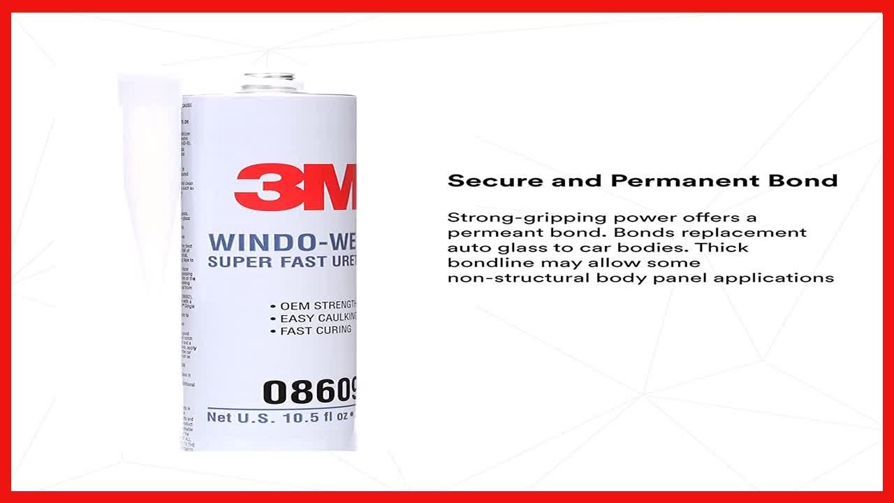 #08609 3M Windo-Weld Super Fast Urethane