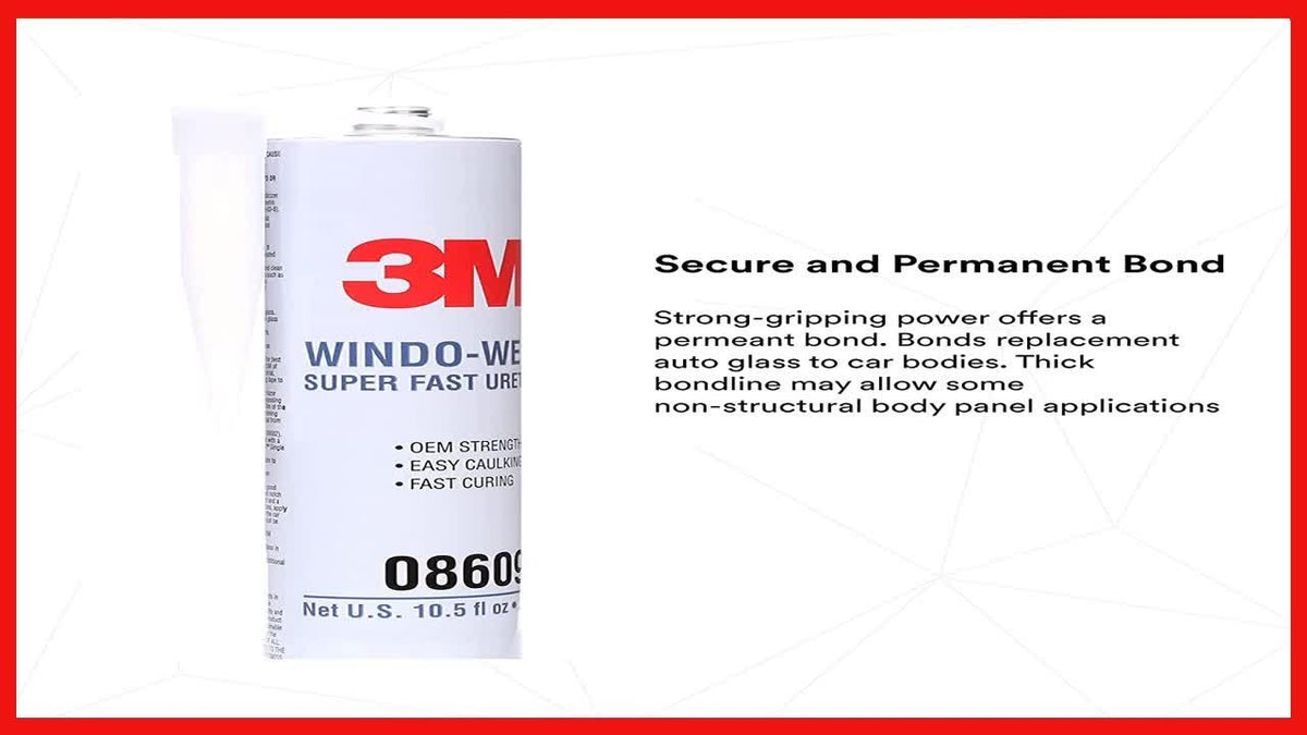 #08609 3M Windo-Weld Super Fast Urethane
