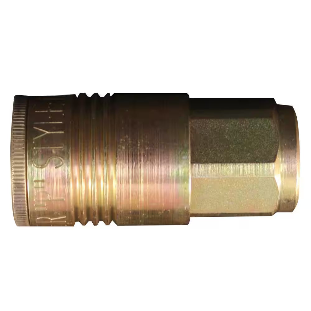 #1803 Female 1/4" Coupler Plug (P) 10 Pack