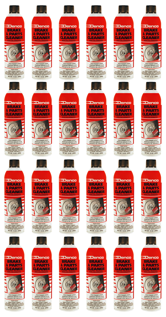 #1930 Denco Brake Cleaner Non-Chlorinated - 13 OZ Cans - 24 Pack