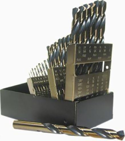 #44150 Drill Index SP29 Jobber Length Drill Bit Set  1/16" Small, 1/2" Large, 135 ° Point Angle